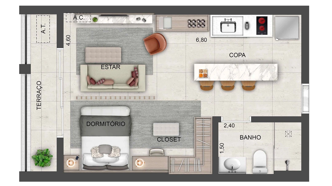 Ledge Studios - 40m²